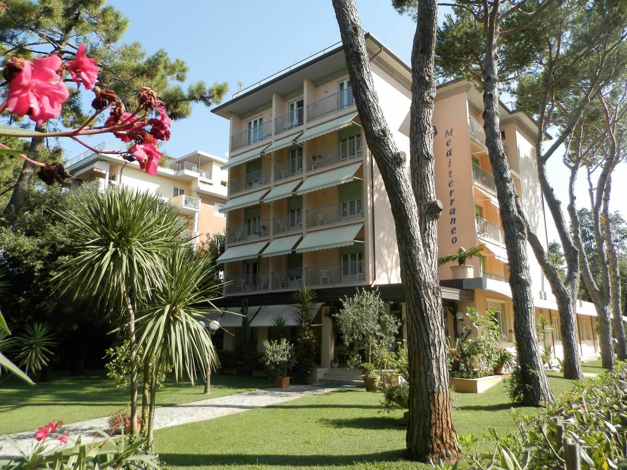 Hotel Mediterraneo Марина-ди-Пьетрасанта Экстерьер фото